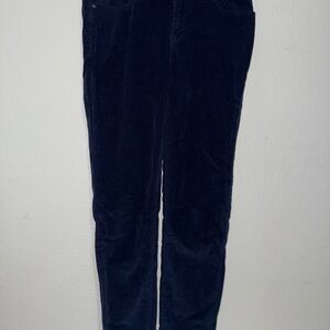 LC Lauren Conrad Navy Corduroy Trousers size 10